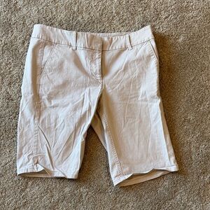 LOFT Women's Light Tan Bermudas
